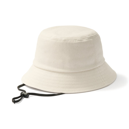 Kapok Blend Bucket Hat Natural Natural MUJI