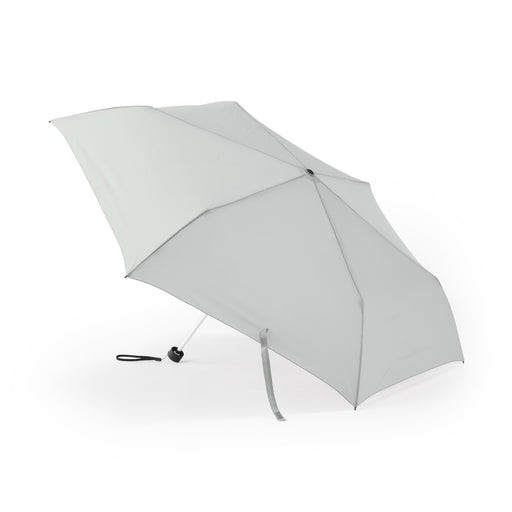 All-Weather Foldable Umbrella Light Gray MUJI