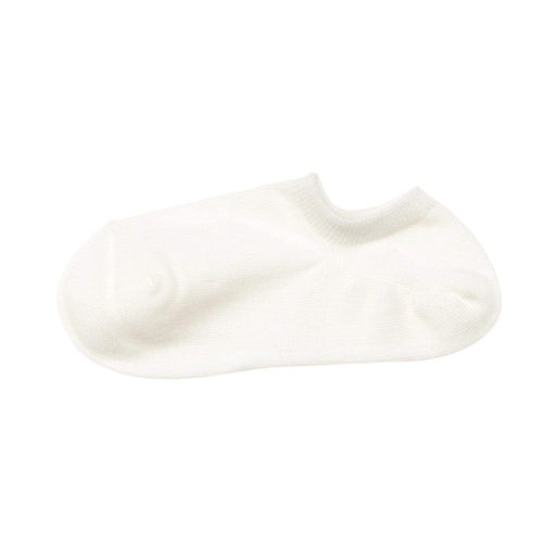 Right Angle Sneaker Socks Off White MUJI