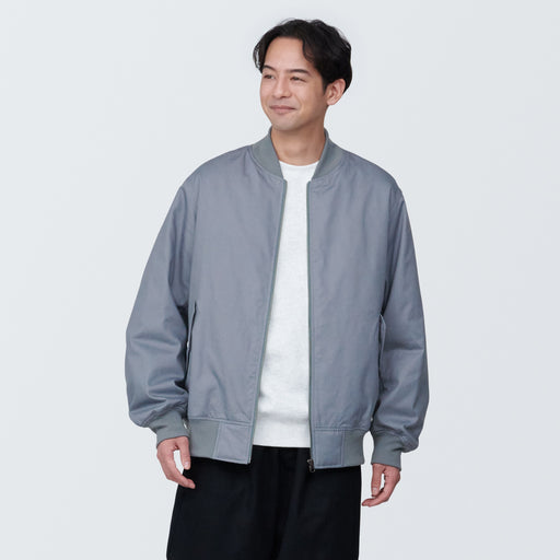 Men's Kapok Blend Padded Jacket MUJI