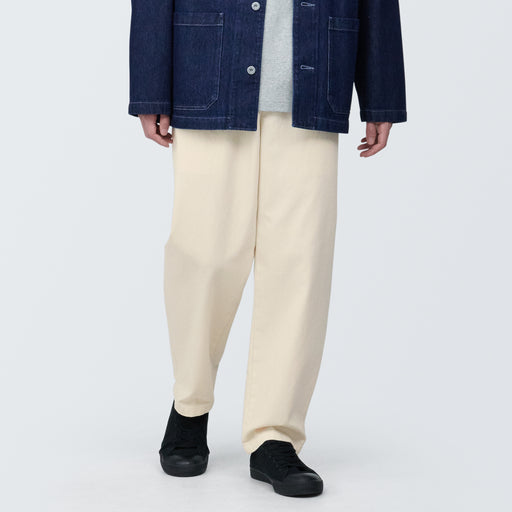 Men's Denim Easy Pants Natural MUJI