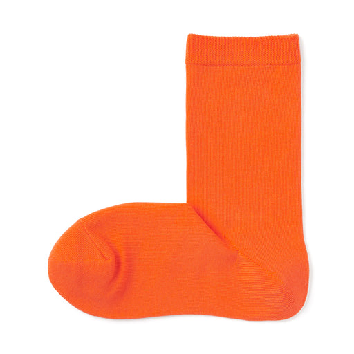 Right Angle 3 Layer Loose Top Socks Light Orange 23-25cm (US W6-8 M5-7) MUJI