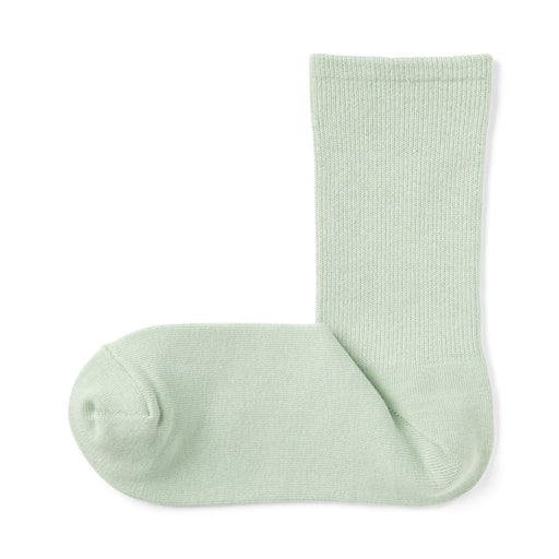 Right Angle Loose Top Tapered Socks Pale Green 23-25cm (US W7-9 M5-7.5) MUJI