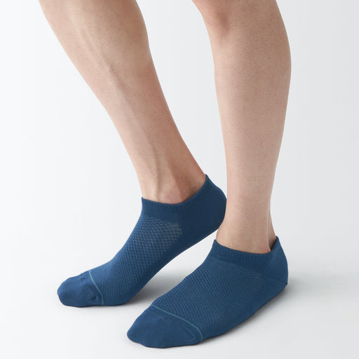 #deleted [import] Right Angle Breathable Mesh Sneaker Socks MUJI