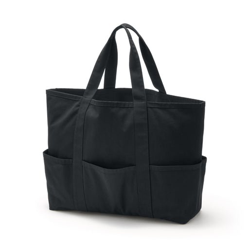 LABO Modacrylic Tote Bag Black MUJI