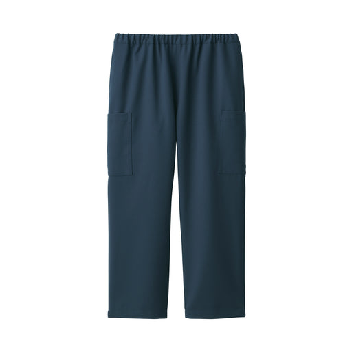 Labo Unisex Easy-Clean Cargo Pants Navy MUJI