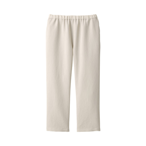 #WK18 LABO Unisex UV Protection Easy-Clean Straight Pants (images from HK BF1B5A4S) Ivory MUJI