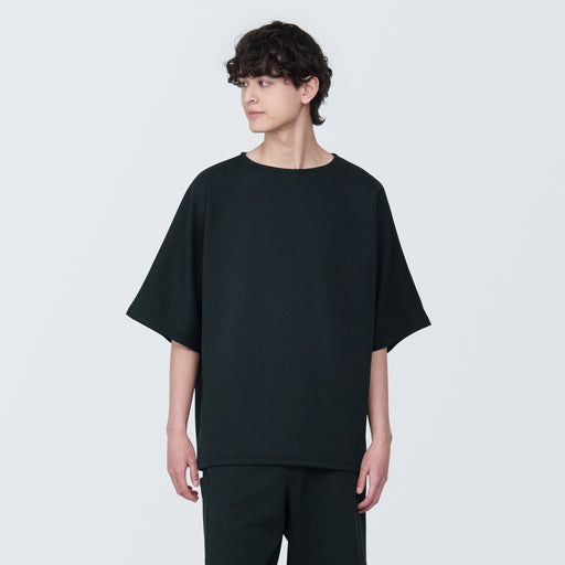 LABO Unisex Water Repellent Double Knitted Short Sleeve Pullover MUJI