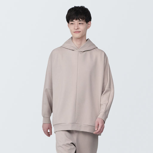 LABO Unisex Water Repellent Double Knitted Pullover Hoodie MUJI
