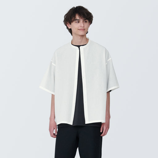LABO Unisex Easy-Clean Short Sleeve Shirt MUJI