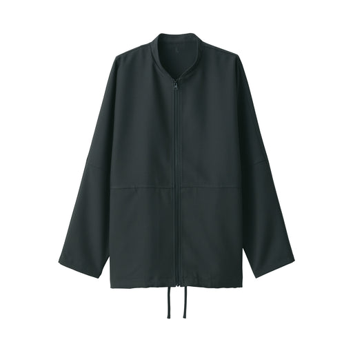 Labo Unisex Easy-Clean Zip-Up Blouson Black MUJI