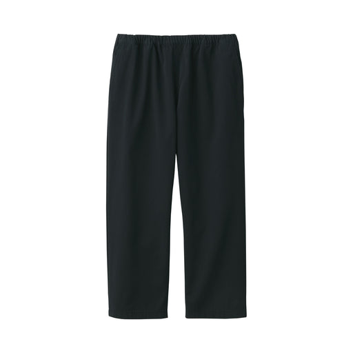 Labo Unisex Modacrylic Straight Pants Black MUJI
