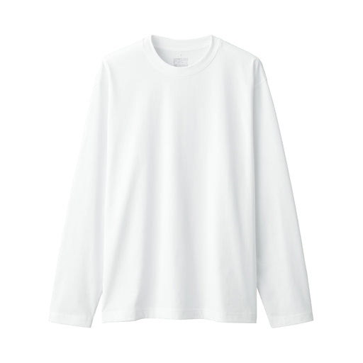 Men's Jersey Crewneck T-Shirt White MUJI