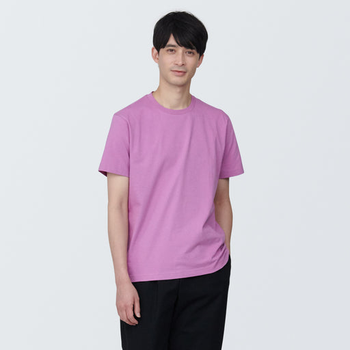 Men's Washed Jersey Crewneck Short Sleeve T-Shirt MUJI