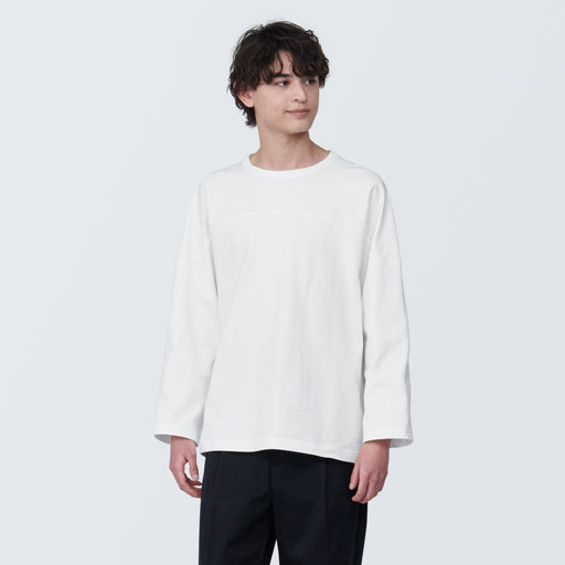 Men's Football Style Heavyweight T-Shirt MUJI