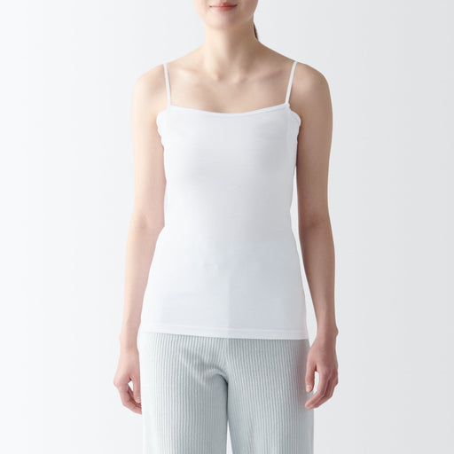 Women's Moisture Wicking Cotton Camisole with Sweat Pads MUJI