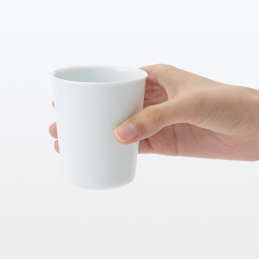 White Porcelain Gargle Cup MUJI