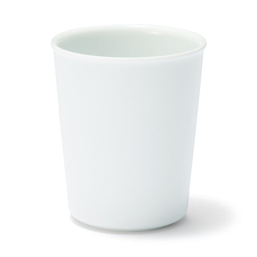 White Porcelain Gargle Cup MUJI