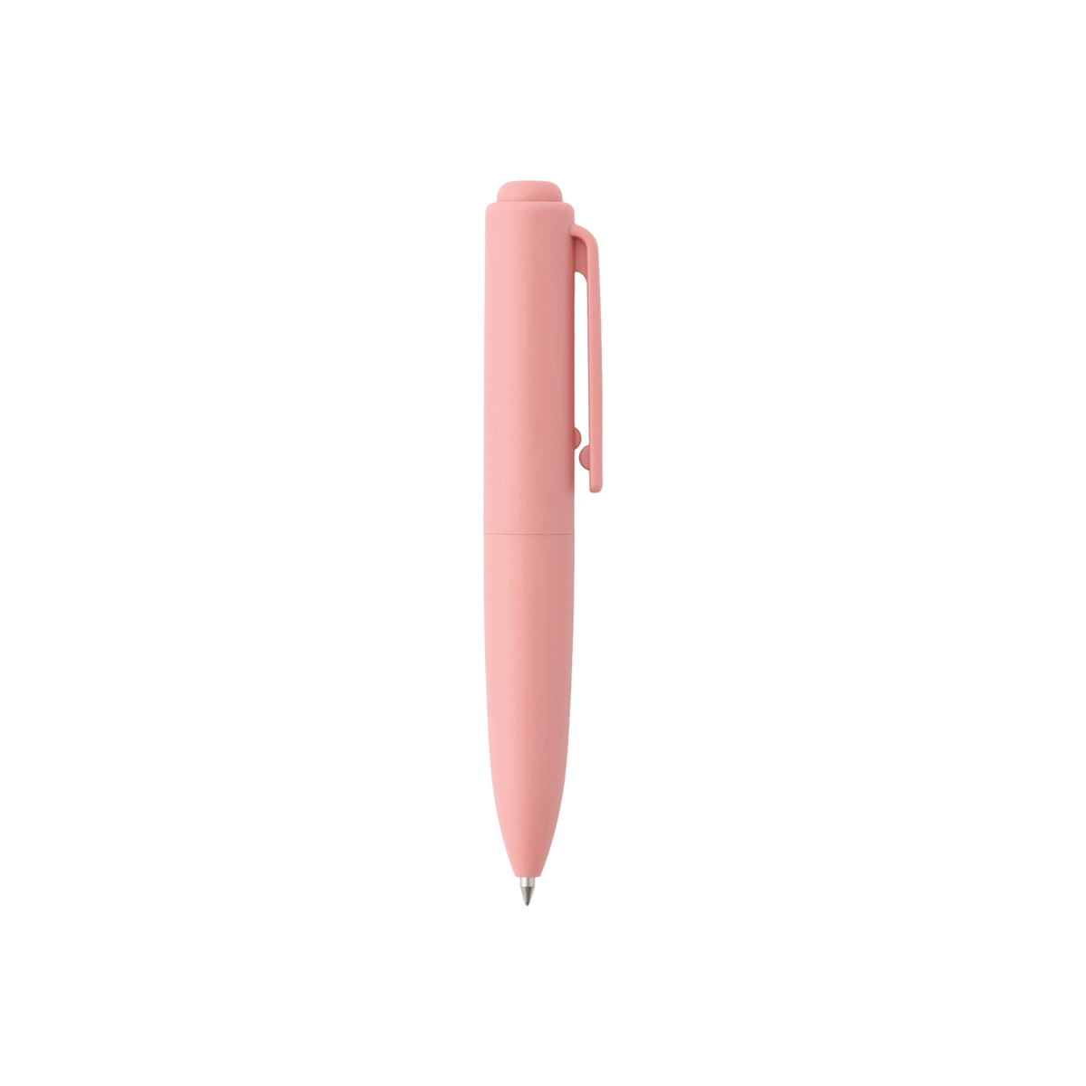 Compact Gel Ink Ballpoint Pen Knock Type 0.5mm - Pink | Pens | MUJI USA