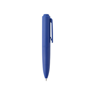 Compact Gel Ink Ballpoint Pen Knock Type 0.5 mm - Blue MUJI
