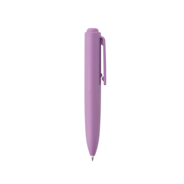 Compact Gel Ink Ballpoint Pen Knock Type 0.5 mm - Purple MUJI