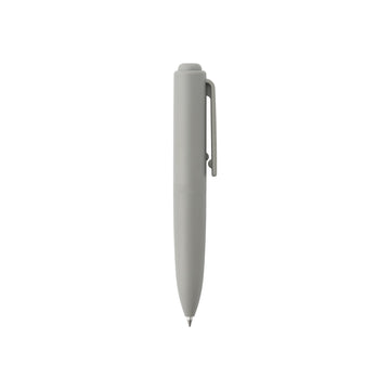 Compact Gel Ink Ballpoint Pen Knock Type 0.5 mm - Gray MUJI