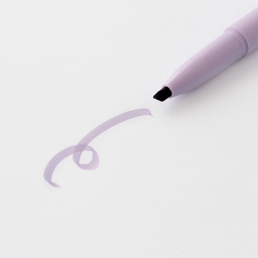 Compact Line Marker Cap Type - Lilac MUJI