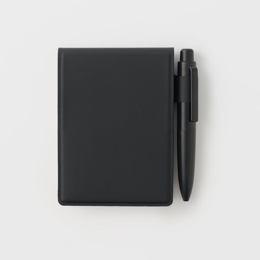 Compact Notebook A7 - Black MUJI