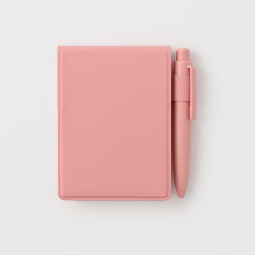 Compact Notebook A7 - Pink MUJI