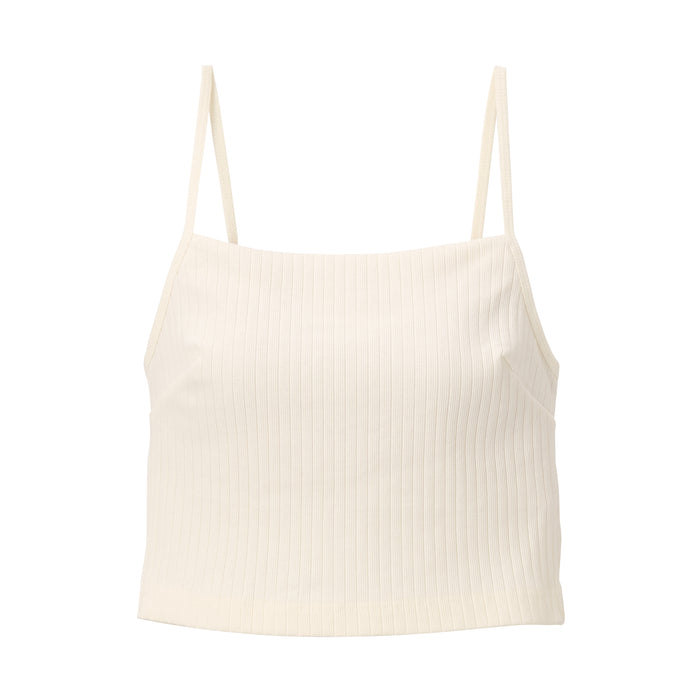 Emmalise Women's Built-in Bra Camisole 4-Pack - 95% Cotton 5% Spandex, Adjustable Straps, Shelf Bra