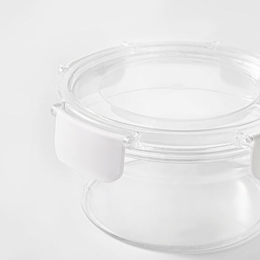 Clear Storage Container - Round (25.7 fl oz) MUJI