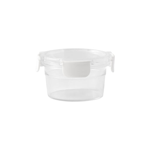 Clear Storage Container - Round (11 fl oz) MUJI