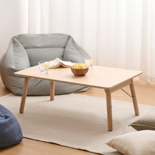 [HD] Beech Wood Folding Table MUJI