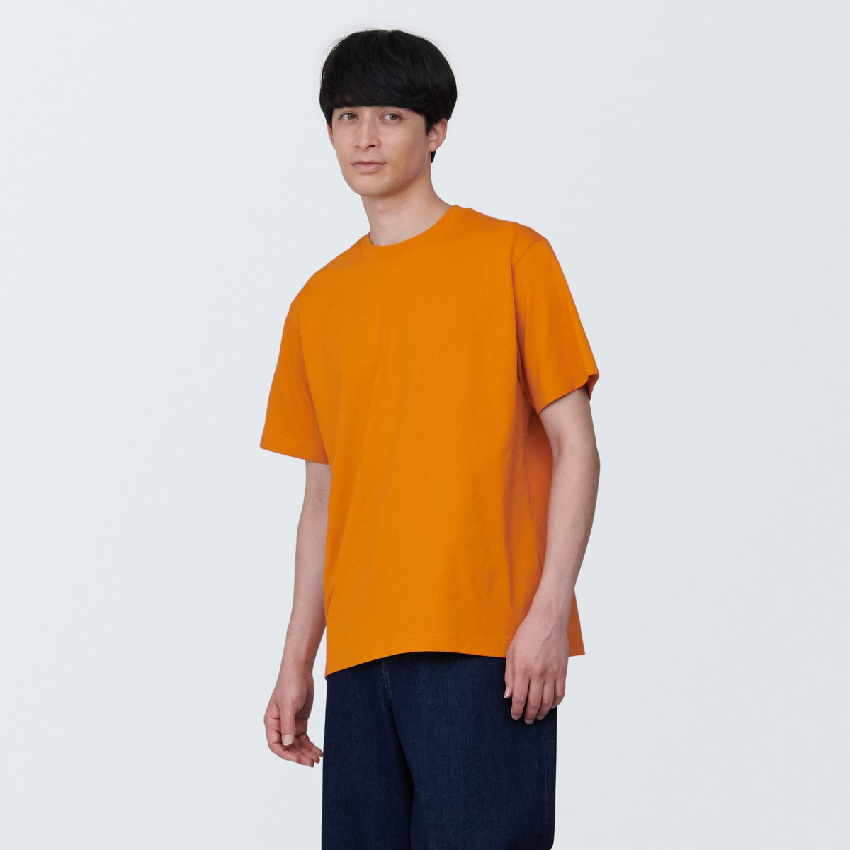 Men's Jersey Short Sleeve T-Shirt | Men's Basic T-Shirt | MUJI USA