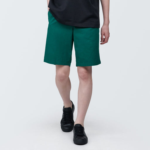 Men's Washed Broad Easy Shorts MUJI