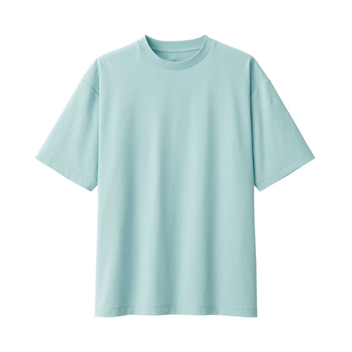 Men's UV Protection Quick Dry Short Sleeve T-Shirt Pale Green MUJI