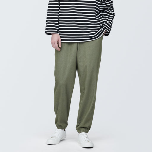 Men's Knitted Denim Jogger Sweatpants MUJI