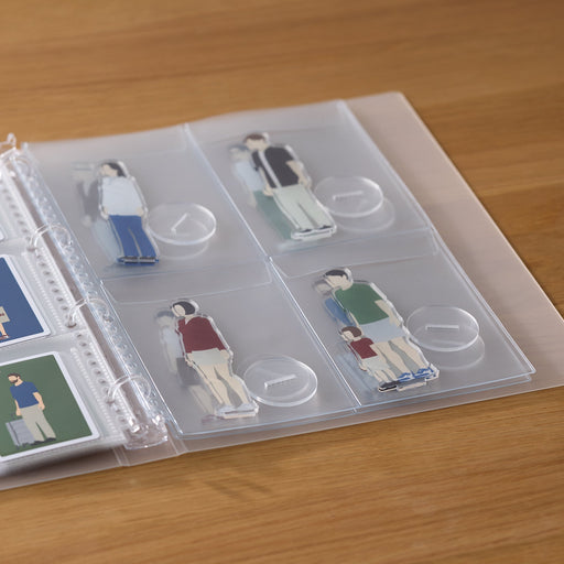 4-Pocket Refill for A4 Wide Organizer MUJI