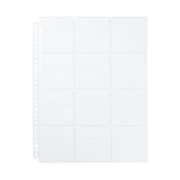 12-Pocket Refill for A4 Wide Organizer MUJI