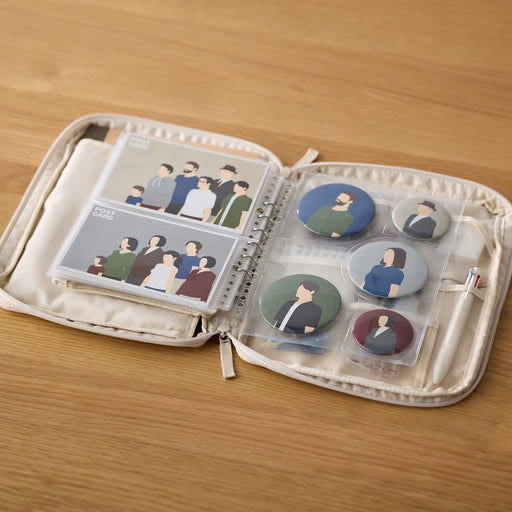 Multi-size 6-Pocket Refill for A5 Wide Organizer MUJI