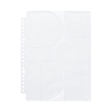 Multi-size 6-Pocket Refill for A5 Wide Organizer MUJI
