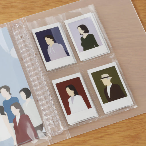 #wk 23 -import- INSTAX Mini 4-Pocket Refill for A5 Wide Organizer MUJI
