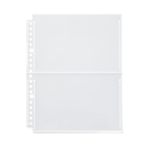 #wk 23 -import- Postcard 2-Pocket Refill for A5 Wide Organizer MUJI
