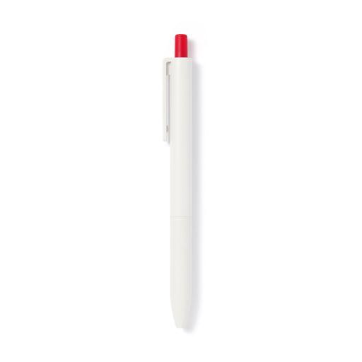 #wk 52 - Smooth Oil Ink Ballpoint Pen 0.38 mm - Red NBE02A3A MUJI