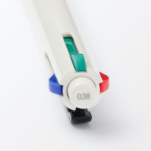 #wk 52 - Smooth Oil Ink 4 Color Ballpoint Pen 0.38 mm NBE10A3A MUJI