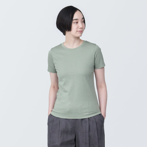 Women's Anti-Sweat Stain Short Sleeve T-Shirt MUJI