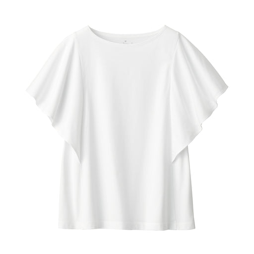 Women's Cool Touch Blouse T-Shirt White MUJI