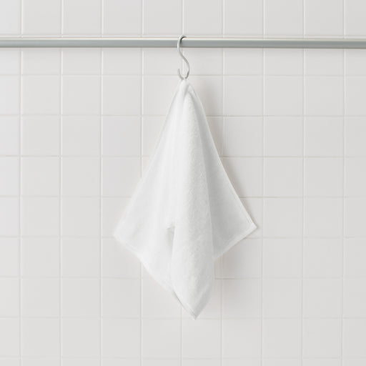 Twin Pile Face Towel with Loop Off White MUJI