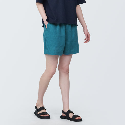 Women's Linen Short Pants MUJI