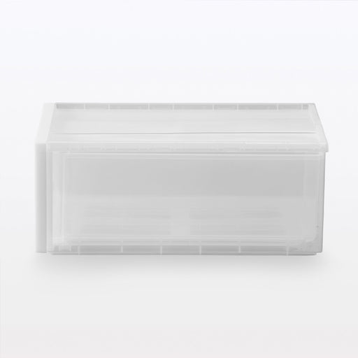 #knwh - Polypropylene Storage Box - Small (W13.4 x D17.5 x H7.1") KG0XSA3A MUJI